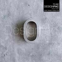 ราคา Designfac (ดีไซน์แฟค) ,ป้ายบ้านเลขที่ตัวเลขสแตนเลส เลข 0-9 / ม. M. สูง 8 cm หนา1.5cm ทนแดดทนฝนไม่เป็นสนิม สีเงินด้านแฮลาย เลข 0 8cm (10373957)