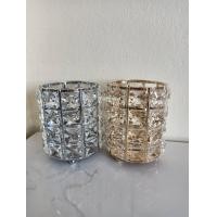 ราคา FairyHouse แก้วใส่แปรงแต่งหน้า แบบกลม ที่ใส่เครื่องสำอาง แก้วใส่ปากกา คริสตัล เงิน (12095516)