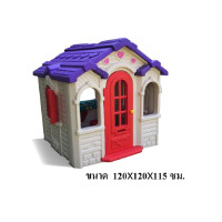 ราคา ฺbkdplay บ้านเจ้าหญิงสีขาวม่วง บ้านของเล่น เครื่องเล่นสนามในร่ม-กลางแจ้ง พลาสติกหนา สไลเดอร์เด็ก พร้อมส่งในไทย (12191864)
