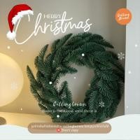 ราคา callingbrown พวง พุ่มไม้ พุ่มต้นสนคริสมาสต์ 40cm พุ่มไม้ (12238188)