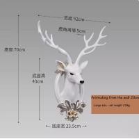 ราคา Intery หัวกวางสีขาวตกแต่งผนัง CT222G023 SOSHOKU 14 (12458149)