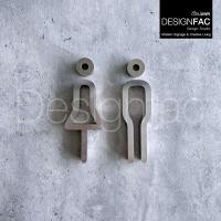 ราคา Designfac,ป้ายห้องน้ำสแตนเลสชายหญิงลายเส้น ป้ายสัญลักษณ์ห้องนำ้ สไตล์โมเดิร์น มินิมอล สวยทนทาน ลอฟท์ ผู้ชาย 1 + ผู้หญิง 1 (12466977)