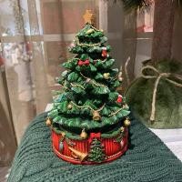 ราคา JAOKHONGBAAN กล่องดนตรีไขลานของขวัญตกแต่งวันคริสต์มาส (12530033)