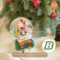 ราคา callingbrown [พร้อมส่ง] ลูกแก้วหิมะ snow globe snowball คริสต์มาส ของตกแต่งคริสต์มาส snowball B (12532550)