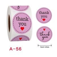 ราคา Super LED สติ๊กเกอร์รางวัลเด็ก Thankyou Sticker สติ๊กเกอร์ตกแต่ง สำหรับติดถุงขนม ของชำร่วย ของขวัญ ไดคัทวงกลม กันน้ำ A-56 (12487773)