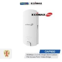 ราคา EDIMAX (OAP900) AC900 2 x 2 AC Single-Band Outdoor PoE Access Point / Video Bridge เราเตอร์ (10770555)