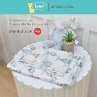 ราคา Idawin Set ผ้าขนหนู ผ้าเช็ดตัว ผ้าขนหนูเด็ก Micro nano M + L Sky Balloon (12231185)