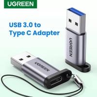 ราคา UGREEN รุ่น 50533 (เงิน) USB-A 3.0 to TYPE C Adapter, แปลงจากUSB-A 3.0 for Cable, HDD, SDD, PC, Laptop 50533 - USB3.0 เงิน (12445618)