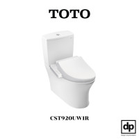 ราคา Toto สุขภัณฑ์สองชิ้น 4.5/3 ลิตร พร้อมฝาอัตโนมัติ รุ่น CST920UW1