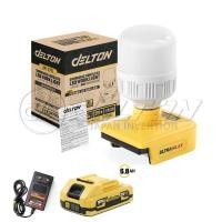 ราคา DELTON ไฟ หลอดไฟ ไร้สาย LED 12W BL SERIES รุ่น DM-27EL ขั้ว E27 ใช้งานร่วมกับ DELTON UltraFlex กลุ่ม BL-Series 1แบตเตอรี่ 199V 6Ah (12724957)
