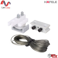 ราคา (Hafele) ชุดสายพานบานเลื่อนไซเลนส์ 60/A , 100/A อุปกรณ์ครบชุด (499.72.040) (12727541)