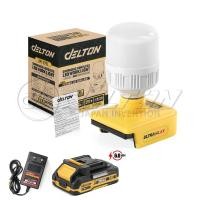 ราคา DELTON ไฟ หลอดไฟ ไร้สาย LED 12W MK SERIES รุ่น DM-27EL ขั้ว E27 ใช้งานร่วมกับ DELTON UltraFlex กลุ่ม MK-Series 1แบตเตอรี่ 199V 6Ah (12725338)