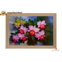 ราคา INDY FURNISH กรอบรูปไม้สนนิวซีแลนด์ใหญ่ พร้อมรูปภาพมงคล ดอกกล้วยไม้ สีชมพู 56x81 cm. Modern (10206117)