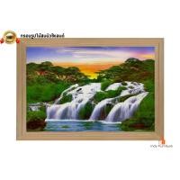 ราคา INDY FURNISH กรอบรูปไม้สนนิวซีแลนด์ใหญ่ พร้อมรูปภาพมงคล 56x81 cm. Modern วิวน้ำตก (10206111)