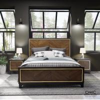 ราคา Chic Republic เตียง 6 ฟุต รุ่น DENVER 180 6 ฟุต น้ำตาลเข้ม (12008388)