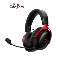 ราคา HyperX Cloud III S Wireless Gaming Headset หูฟังเกมมิ่ง Black-Red (12727738)