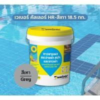 ราคา นพดลพาณิช Weber กาวยาแนวเวเบอร์ คัลเลอร์ รุ่น HR ขนาด 18.5 กก. | ยาแนว กาวยาแนว ยาแนวสระว่ายน้ำ เวเบอร์ ยาแนวเวเบ เทา grey (12729484)