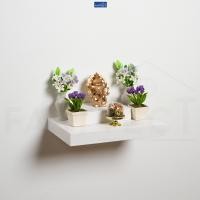 ราคา FASTTECT หิ้งพระติดผนัง มินิมอล ขอบบาง กว้าง 20 x ยาว 30 ซม. - มูง่ายๆ แบบมินิมอล ขาว หิ้งพระ (10748667)