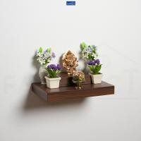 ราคา FASTTECT หิ้งพระติดผนัง มินิมอล ขอบบาง กว้าง 20 x ยาว 30 ซม. - มูง่ายๆ แบบมินิมอล หิ้งพระ โอ๊ค (10748671)