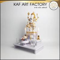 ราคา Kaf art factory หิ้งพระตั้งโต๊ะ ฐานวางพระ ตั้งโต๊ะ หิ้งพระ G5 Kaf art Factory Size (10891036)