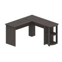 ราคา HOT DEAL โต๊ะทำงาน เข้ามุม ตัว L สไตส์มินิมอล มี 2 สี สีไลท์เวงเก้ (10614237)