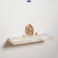 ราคา FASTTECT หิ้งพระติดผนัง มินิมอล กว้าง 24 x ยาว 80 ซม. - มูง่ายๆ แบบมินิมอล หินอ่อนครีม หิ้้งพระ (12549441)