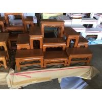 ราคา Nobpha9 โต๊ะหมู่บูชาไม้สักแกะลายลงเหลืองโบราณ ส่งฟรี แบบเรียบ (12664138)