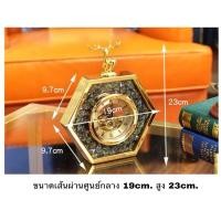 ราคา CT085C018 INTERY นาฬิกาหรูตั้งโต๊ะ นาฬิกาตั้ง โต๊ะ นาฬิกาแต่งห้อง นาฬิกาฮวงจุ้ย นาฬิกาสีทองตั้งโต๊ะ European-style table 04พื้นสีเขียวนกยูง (10592448)