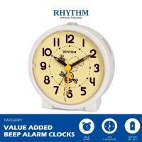 ราคา Rhythm Thailand นาฬิกาปลุก RHYTHM alarm clock นาฬิกาตั้งโต๊ะหน้าปัดผึ้ง ตั้งปลุกได้ ฐานกว้าง ฐานกว้าง 9.3 ซม. (10924237)