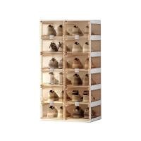 ราคา anyhome ตู้ใส่รองเท้า 12 ช่อง สีน้ำตาลโปร่งแสง (12175773)