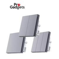 ราคา Aqara Smart Wall Switch H1 EU (With Neutral) สวิตช์อัจฉริยะ Black Triple (12697998)