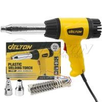 ราคา DELTON ปืนเป่าลมร้อน ปืนเชื่อม พลาสติก พีวีซี PVC 720 วัตต์ พร้อมอะไหล่ ไส้ฮีทเตอร์ และหัวเปลี่ยน 2 ขนาด รุ่น DTP-720 (12730135)