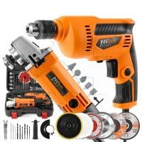 ราคา (แพ็คคู่) InnTech เครื่องเจียร หินเจียร ลูกหมู 4 นิ้ว 1,050W + สว่านไฟฟ้า 3 หุน 720W รุ่น IT-954 + IT-606 (12730138)