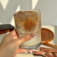 ราคา callingbrown Home cafe แก้ว แก้วน้ำ แก้วมินิมอล แก้วทรงสูง แก้วทรงสั้น แก้วใส คาเฟ่ แก้วกระบอก ลอน 400ml (12730352)