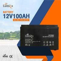 ราคา Lumira แบตเตอรี่โซล่าเซลล์ Solar Power Battery 12V100AH normal (12594495)