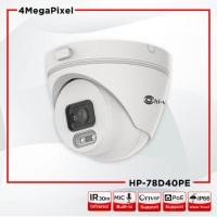 ราคา Hi-view HP-78D40PE 4MP. Dome IP Camera คมชัด 4 ล้านพิกเซล (POE) normal (12594579)