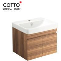 ราคา COTTO ตู้เก็บของใต้อ่างล้างหน้าแบบแขวนผนัง รุ่น V00163PW เฉพาะตู้ ตู้พร้อมอ่าง (10814538)