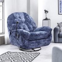 ราคา U-RO DECOR เก้าอี้โซฟาพักผ่อนปรับนอนได้พร้อมที่วางโทรศัพท์ รุ่น COMO (โคโม่) กรมท่า (12734639)