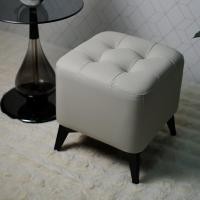 ราคา ICONIC HOMEเก้าอี้สตูล เก้าอี้โซฟาหนังขนาดเล็ก รุ่นM959 มีให้เลือก 5 สี สีครีม (12735128)
