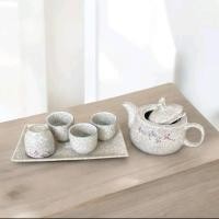 ราคา พุทธสิทธิ์เซรามิค เซ็ทกาน้ำชาซากุระหิมะ เซรามิค เซ็ทกาน้ำชาซากุระ (12735232)