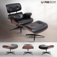 ราคา U-RO DECOR เก้าอี้/โซฟา พักผ่อนพร้อมสตูลวางเท้า รุ่น BENELUX (เบเนลักซ์) สีดำ (12529140)