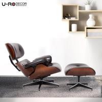 ราคา U-RO DECOR เก้าอี้/โซฟา พักผ่อนพร้อมสตูลวางเท้า รุ่น BENELUX (เบเนลักซ์) สีน้ำตาล (12529141)