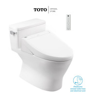 ราคา Toto สุขภัณฑ์ชิ้นเดียว 3.8 ลิตร พร้อมฝาอัตโนมัติ รุ่น CW188UW3R