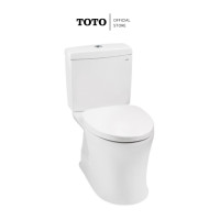 ราคา TOTO สุขภัณฑ์สองชิ้น ใช้น้ำ 4.8/3 L รุ่น CST230P (P-Trap) สีขาว (12710457)
