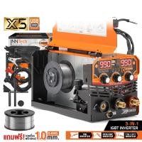 ราคา InnTech ตู้เชื่อมไฟฟ้า 3 ระบบ X-SERIES รุ่น MIG/MMA/TIG-990 พร้อมระบบ FLUX CORED, MIG, TIG LIFT และ MMA อุปกรณ์ครบชุด MIG X-Series MGT-X5 (12735773)