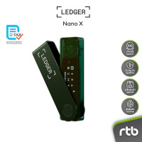 ราคา Ledger Nano X Hardware Wallet ฮาร์ดแวร์วอลเล็ตสำหรับเก็บ Private Key และจัดการคริปโต by RTB EMERALD GREEN (12735165)
