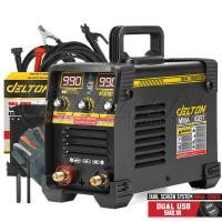 ราคา DELTON ตู้เชื่อม Inverter ตู้เชื่อมไฟฟ้า เครื่องเชื่อม IGBT MMA-990S 2USB 2 หน้าจอ 3 ปุ่ม สายเชื่อม 10 เมตร รุ่น DT-990S MMA-990S USB (12735661)
