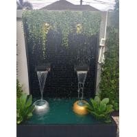 ราคา เคียงตะวันรับจัดสวน น้ำตกหินกาบ2ช่องน้ำริน ม่านน้ำหินกาบ น้ำตกในสวน น้ำตกราคาโรงงาน น้ำพุ น้ำล้น ตกแต่งพร้อมจัดส่ง (12736092)