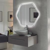ราคา FOCCO กระจกไฟทรงหกเหลี่ยม COLETTE M0027 Modern Mirror 3x75x75ซม Mirror 3 x 75 x 75 cm. Modern (10502733)
