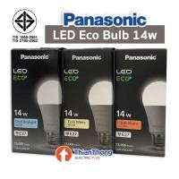 ราคา Panasonic หลอดไฟ พานาโซนิค LED Eco Bulb 14w แสง CoolWhite Cool White 4000K 14W (11052430)